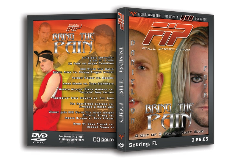 Full Impact Pro ’Bring The Pain’ Sebring, FL 3/26/05 DVD