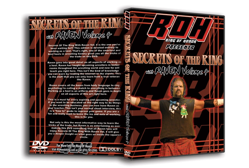 Secrets of the Ring with Raven Vol. 4 (DVD)