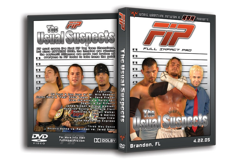 Full Impact Pro 'The Usual Suspect' Brandon, FL 4/22/05 DVD