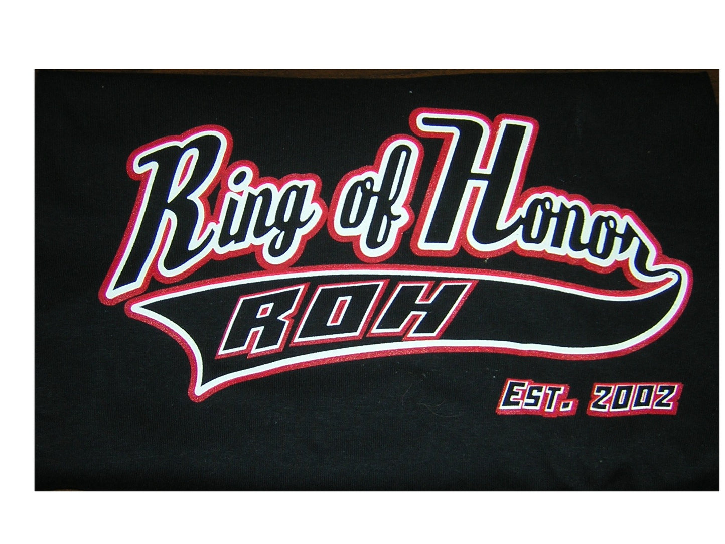 Ring of Honor ’Established 2002’ Logo T-Shirt (Size Small)