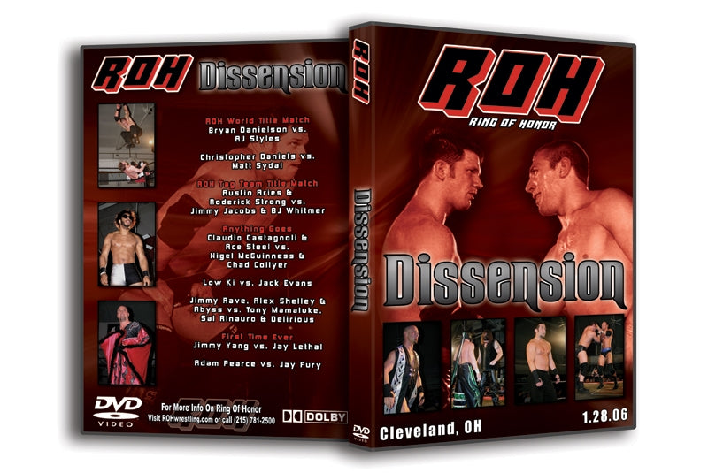 Dissension- Cleveland, OH 1/28/06 (DVD)