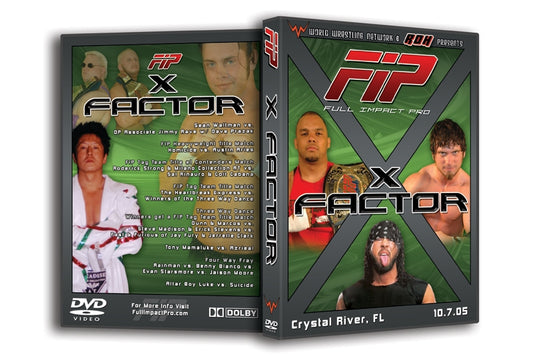 Full Impact Pro 'X-Factor’ Crystal River, FL 10/7/05 DVD