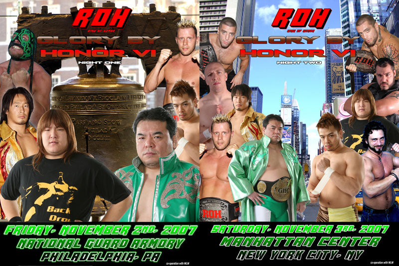 Ring of Honor Glory By Honor VI Poster