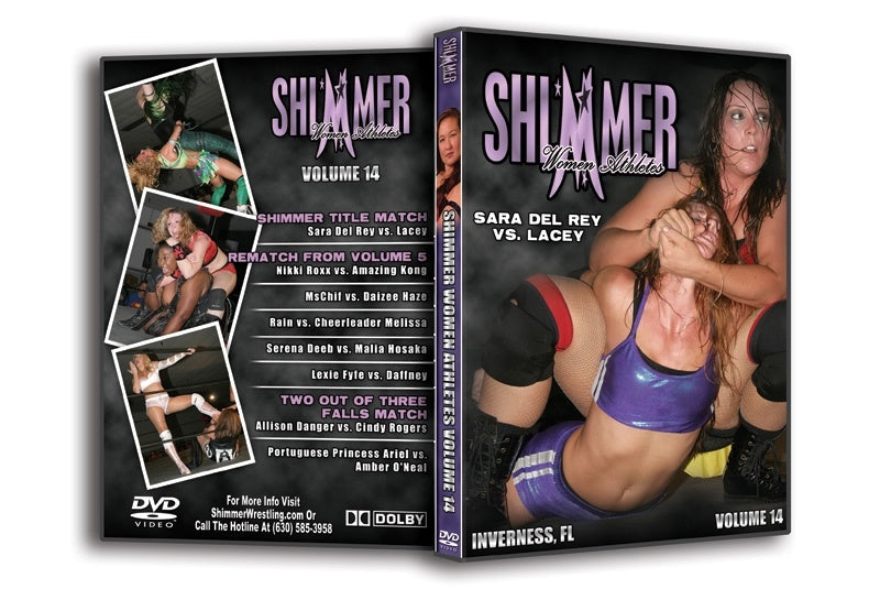 SHIMMER- WOMEN ATHLETES Vol. 14 (DVD)