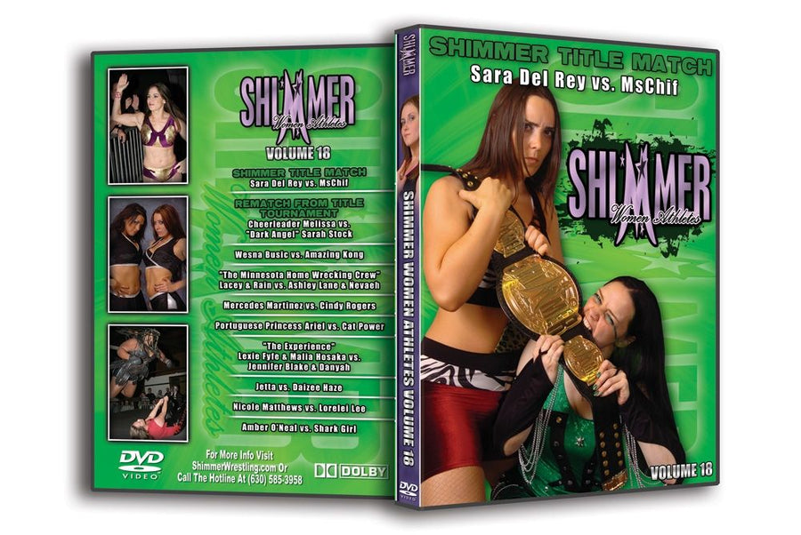 SHIMMER- WOMEN ATHLETES Vol. 18 (DVD)