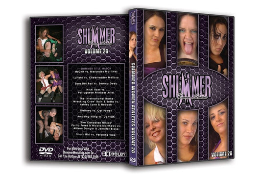 SHIMMER- WOMEN ATHLETES Vol. 20 (DVD)