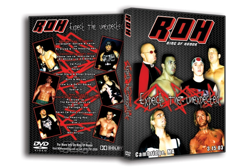 Expect the Unexpected- Cambridge, MA 3/15/03 (DVD)