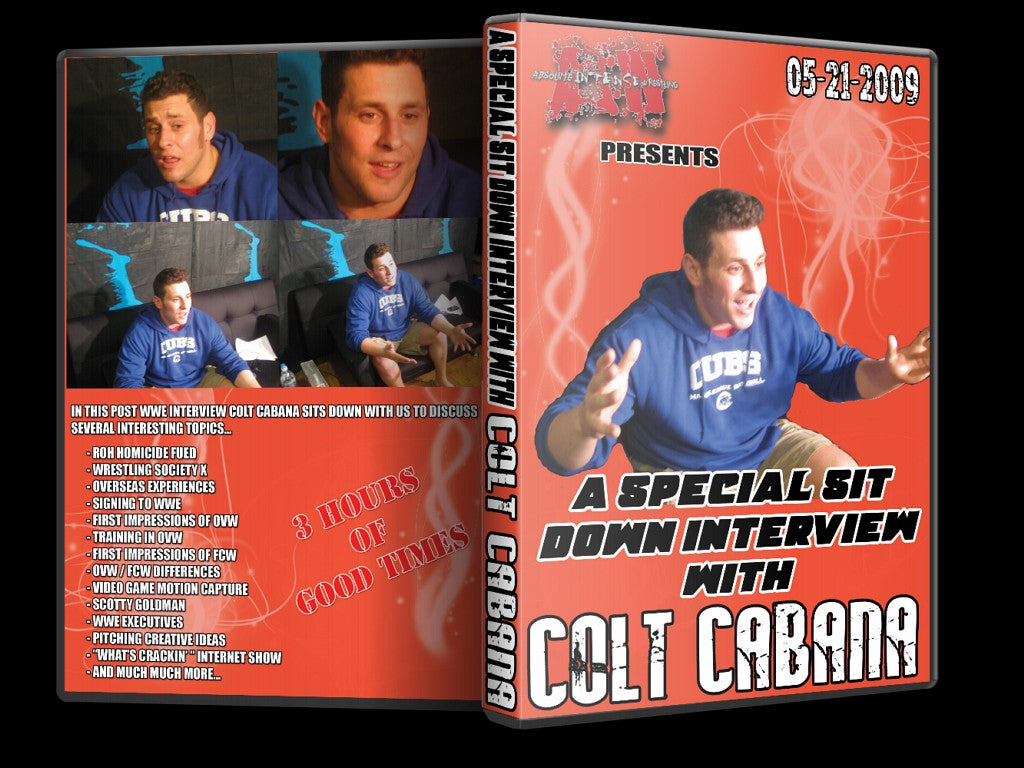 Sit Down Interview with Colt Cabana (DVD-R)