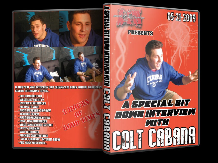 Sit Down Interview with Colt Cabana (DVD-R)