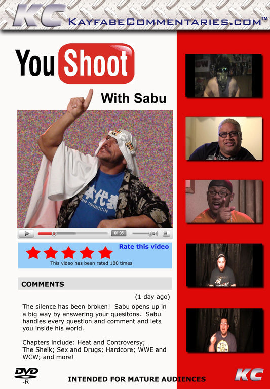 You Shoot with Sabu (DVD-R) DVDs & Videos PWcatalog