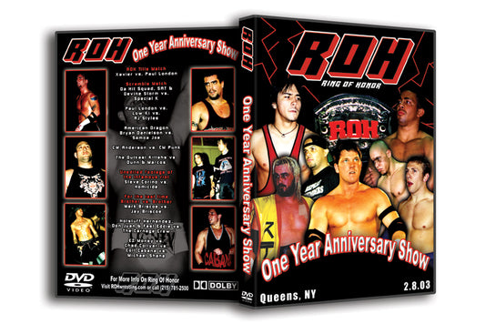 One Year Anniversary Show- Queens, NY 2/8/03 (DVD)