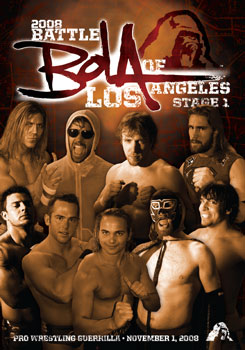 Pro Wrestling Guerrilla: 2008 Battle of Los Angeles Stage 1 11/1/08 (DVD) DVDs & Videos PWcatalog