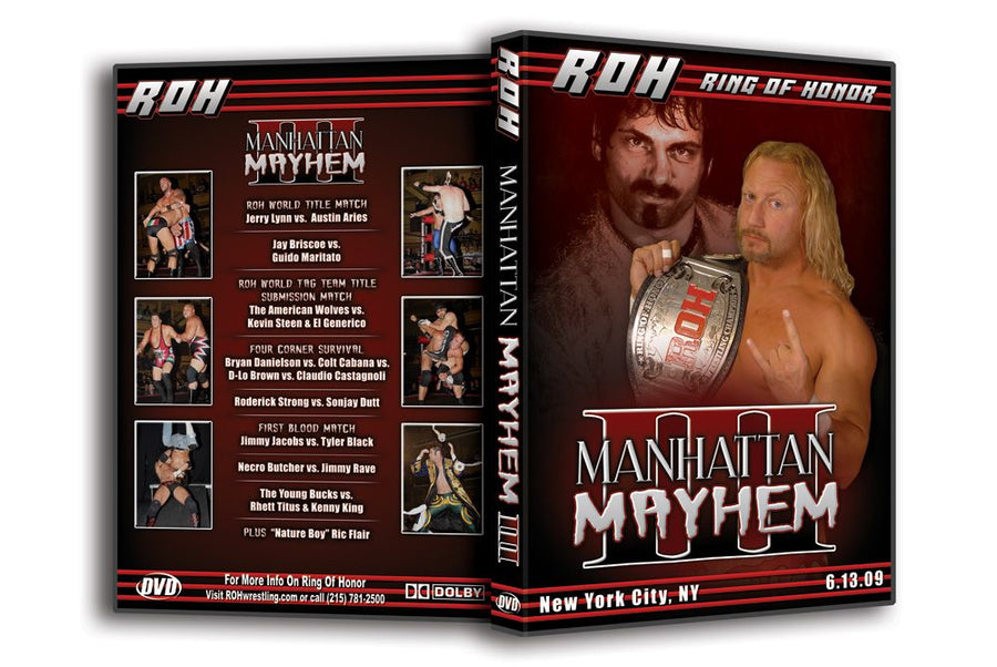 Manhattan Mayhem III- New York, NY 6/13/09 (DVD)