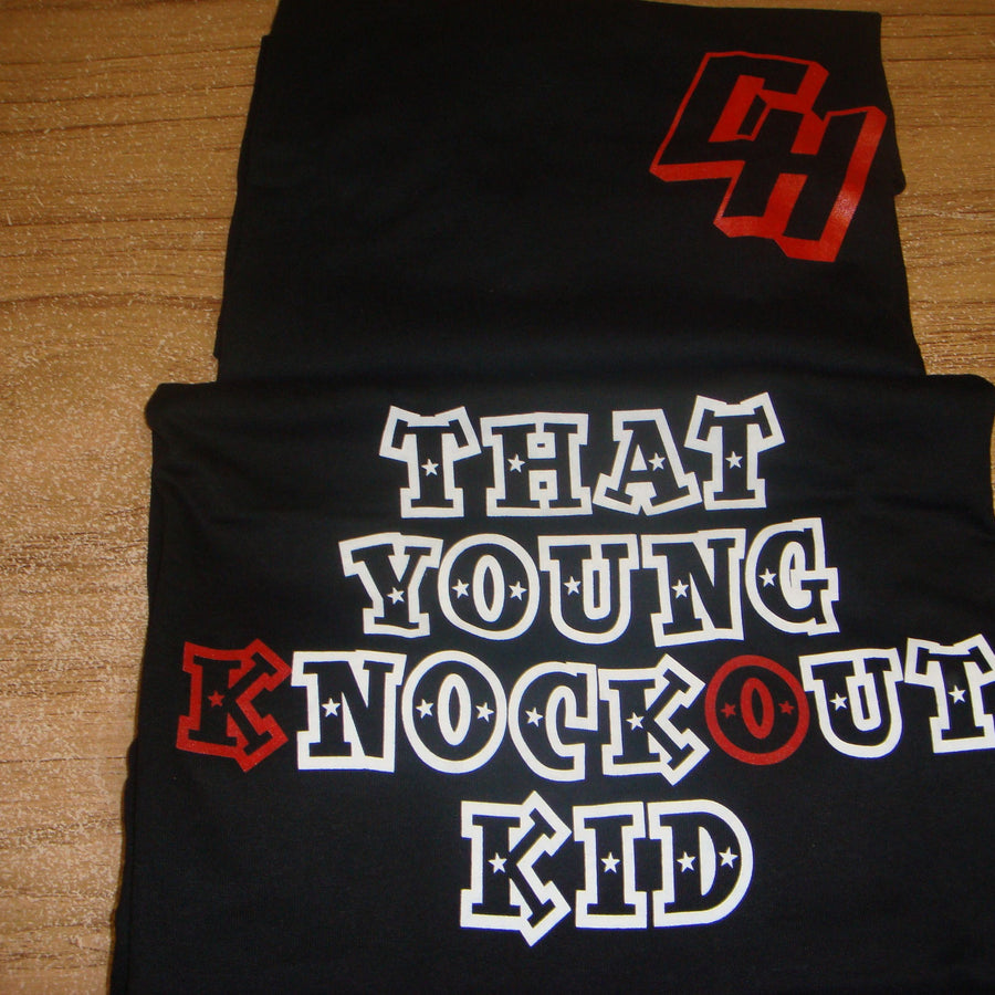 Chris Hero ’’Young Knockout Kid’’ T-Shirt (Size Large)