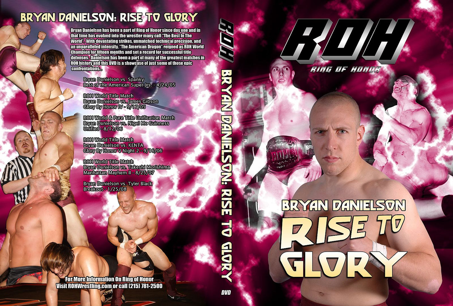 Bryan Danielson...Rise To Glory (DVD)