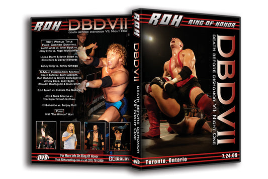 Death Before Dishonor VII Night 1- Toronto, Ontario 7/24/09 (DVD)
