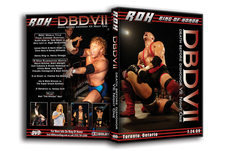Death Before Dishonor VII Night 1- Toronto, Ontario 7/24/09 (DVD)