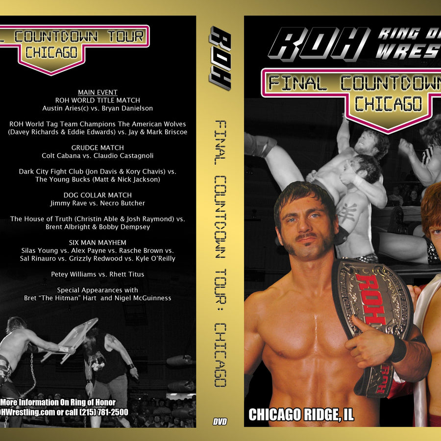 The Final Countdown Tour: Chicago- Chicago Ridge, IL 9/19/09 (DVD)