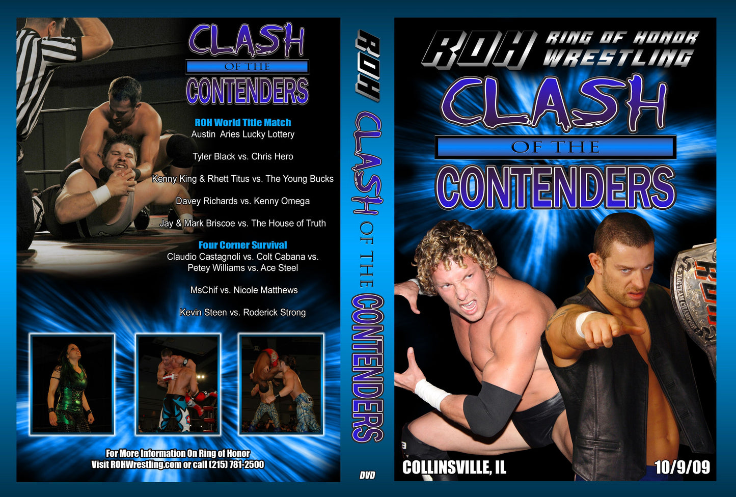 Clash of the Contenders- Collinsville, IL 10/9/09 (DVD)