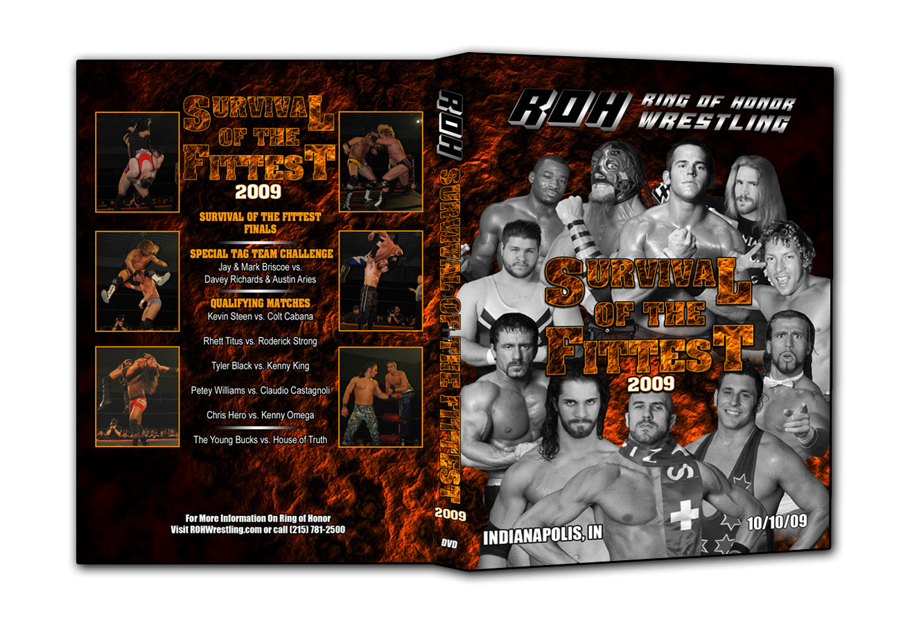 Survival of the Fittest 2009- Indianapolis, IN 10/10/09 (DVD)