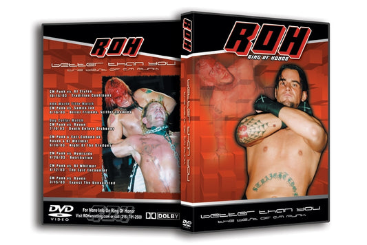 Best of CM Punk- Better Than You (DVD)