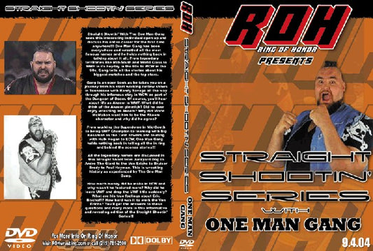 Straight Shootin' with The One Man Gang (DVD)