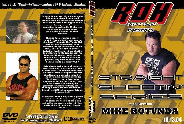 Straight Shootin' with Mike Rotunda (DVD)