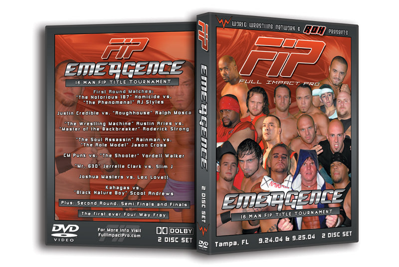 Full Impact Pro 'Emergence' Tampa, FL 9/24/04 & 9/25/04 (2 Disc Set)