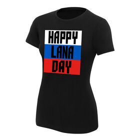 Lana "Happy Lana Day" Women's Authentic T-Shirt T-Shirt PW Catalog