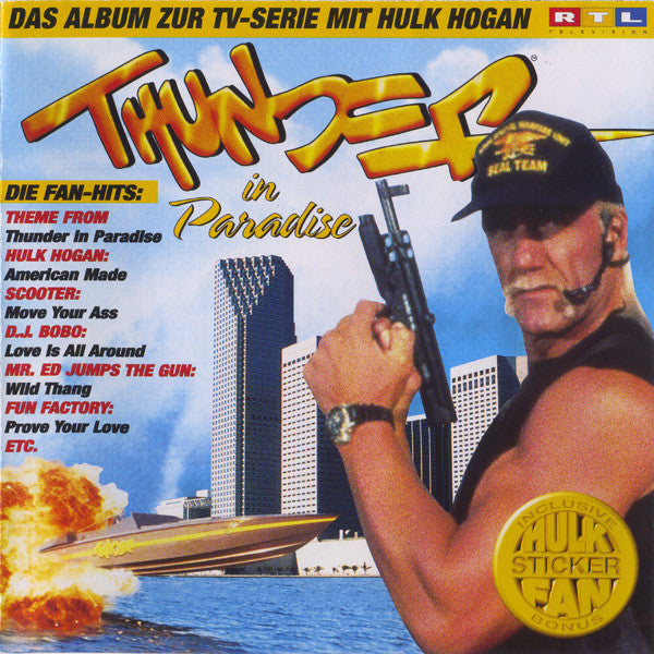 Hulk Hogan Thunder In Paradise 1995 from Germany Music CDs PWcatalog