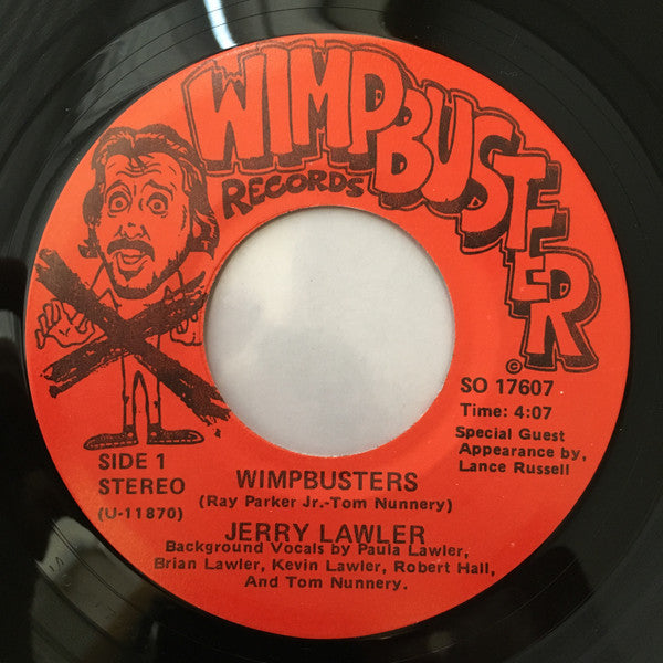 Jerry Lawler Wimpbusters 1984 Vinyl 7` Music CDs PWcatalog