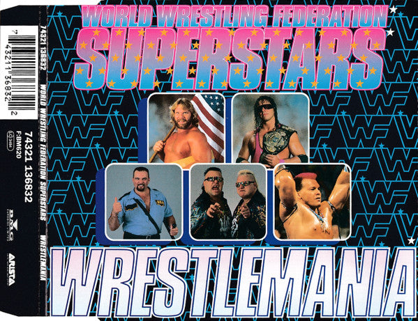 World Wrestling Federation Superstars – Wrestlemania Cd Music CDs PWcatalog