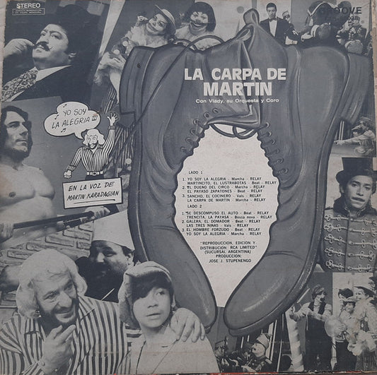 La Carpa de Martín Con Vlady, Su Orquesta Y Coro 1972 LP