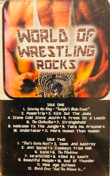 Cassette The Magnificent Tracers – World Of Wrestling Rocks 1999 Music CDs PWcatalog