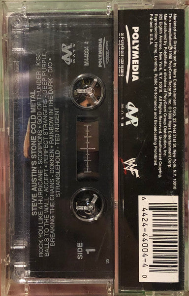 Stone Cold Metal Cassette 1998