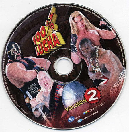 100% Lucha Vol 2 2007 CD Music CDs PWcatalog