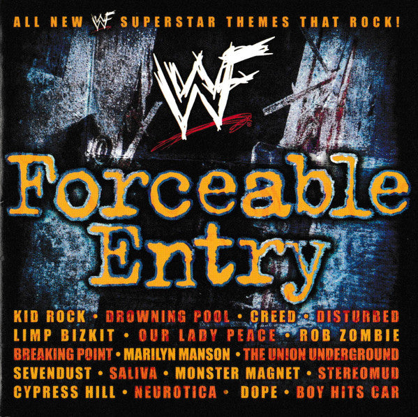WWF Forceable Entry 2002 Music CDs PWcatalog