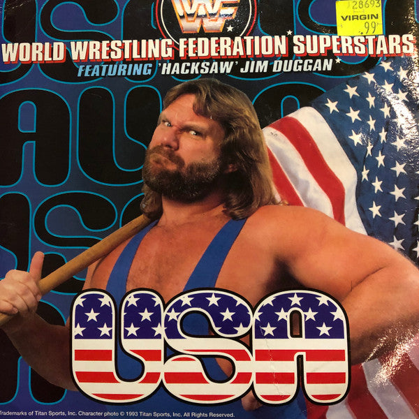 World Wrestling Federation Superstars Featuring Hacksaw Jim Duggan – USA Vinyl, 7" 7 Music CDs PWcatalog