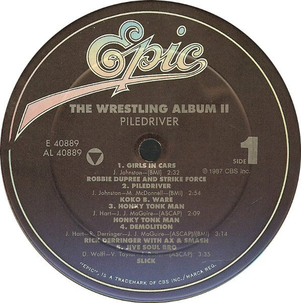 The Wrestling Album II: Piledriver 1987