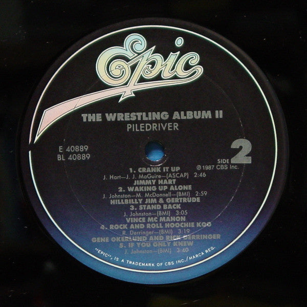 The Wrestling Album II: Piledriver 1987