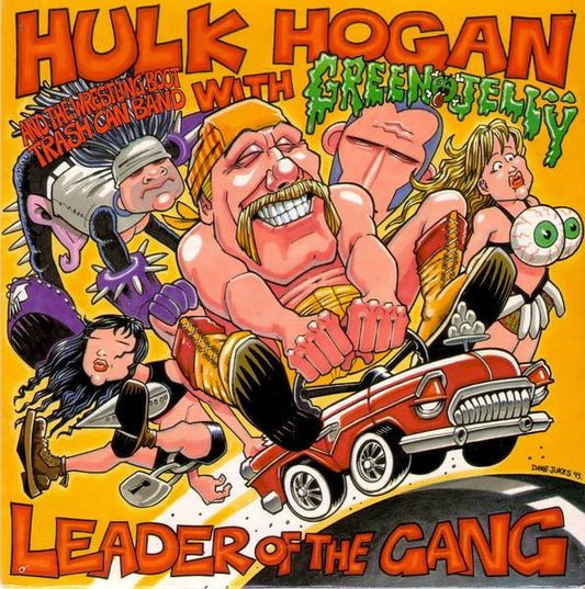 Hulk Hogan And The Wrestling Boot Trash Can Band 1993 Leader of the Gang