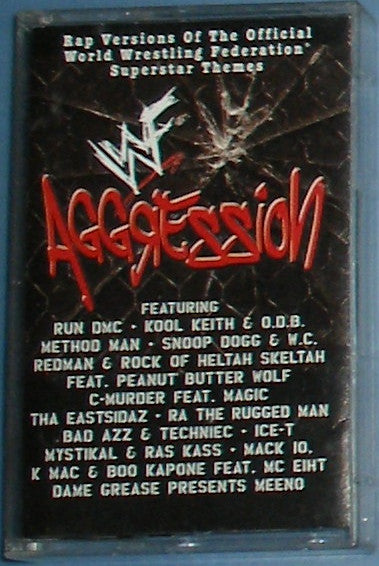 WWF Aggression Cassette 2000 Music CDs PWcatalog