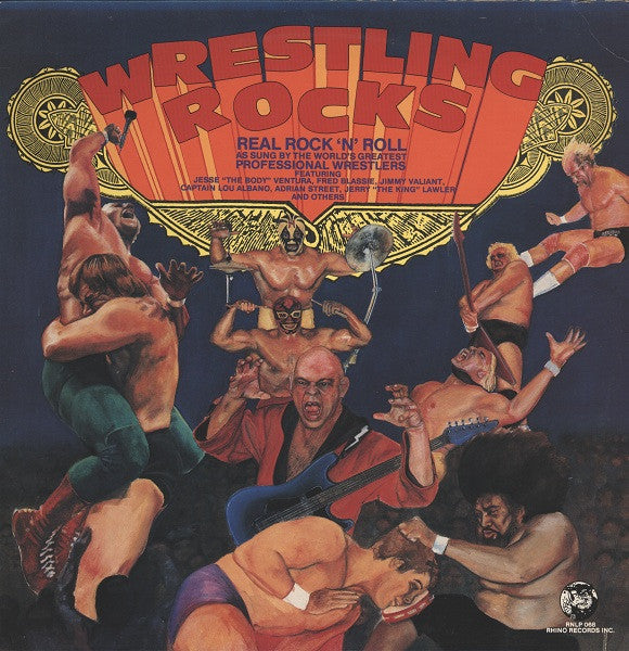 Vinyl Wrestling Rocks 1985 US Music CDs PWcatalog