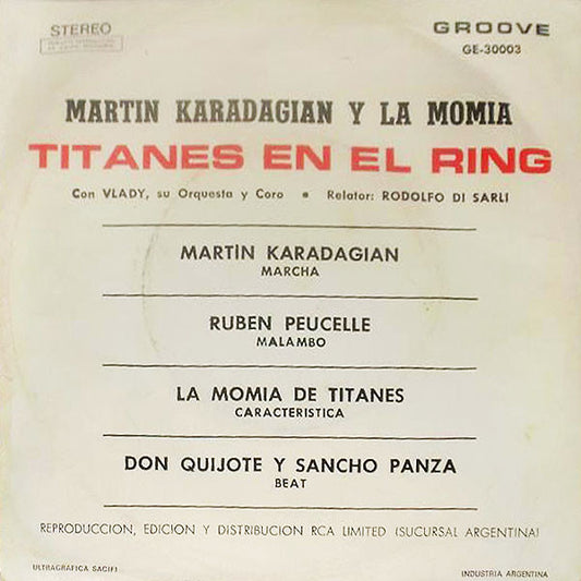 Titanes En El Ring 1972 EP