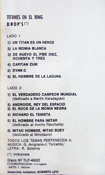 Titanes En El Ring 1983 cassette