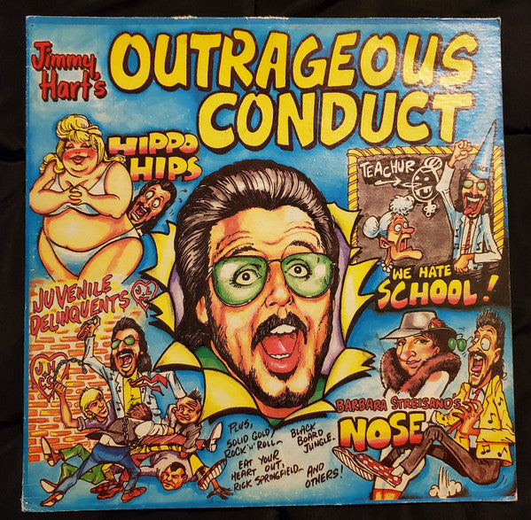 Jimmy Hart Outrageous Conduct 1985 Vinyl