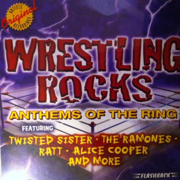 Wrestling Rocks: Anthems Of The Ring 1999 Music CDs PWcatalog