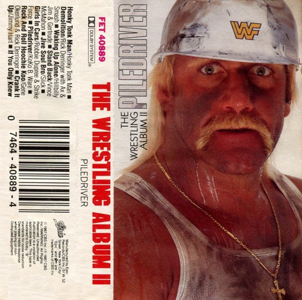 The Wrestling Album II: Piledriver Cassette 1987 Music CDs PWcatalog