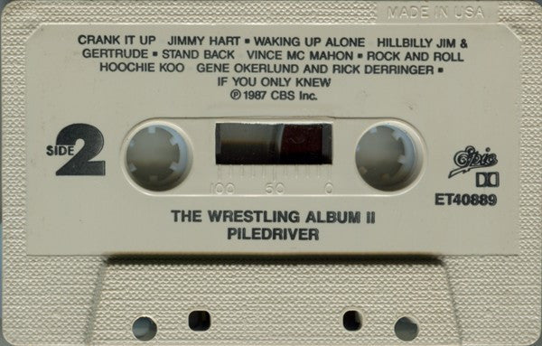 The Wrestling Album II: Piledriver Cassette 1987