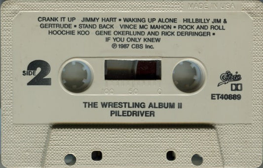 The Wrestling Album II: Piledriver Cassette 1987
